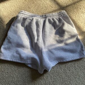Women's Gray or Blue Sweat Shorts